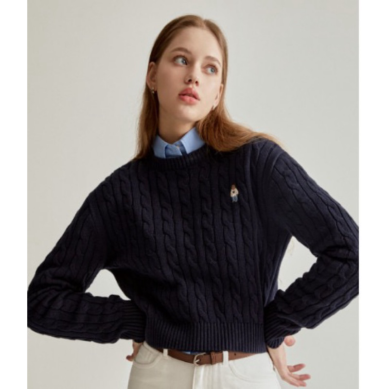 Áo len vặn thừng W.H.O.A.U Authentic