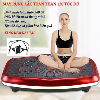 Máy Rung Lắc Giảm Mỡ Toàn Thân, Máy Massage Bụng Giảm Mỡ, Giảm Cân Hiệu Quả Hơn Máy Tập Gym, Máy Chạy Bộ Tại Nhà
