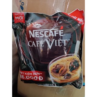 Bịch Cà phê Nescafé 3in1 xanh, đỏ, đen (46 gói đỏ xanh, đen 35 date mới nhất)