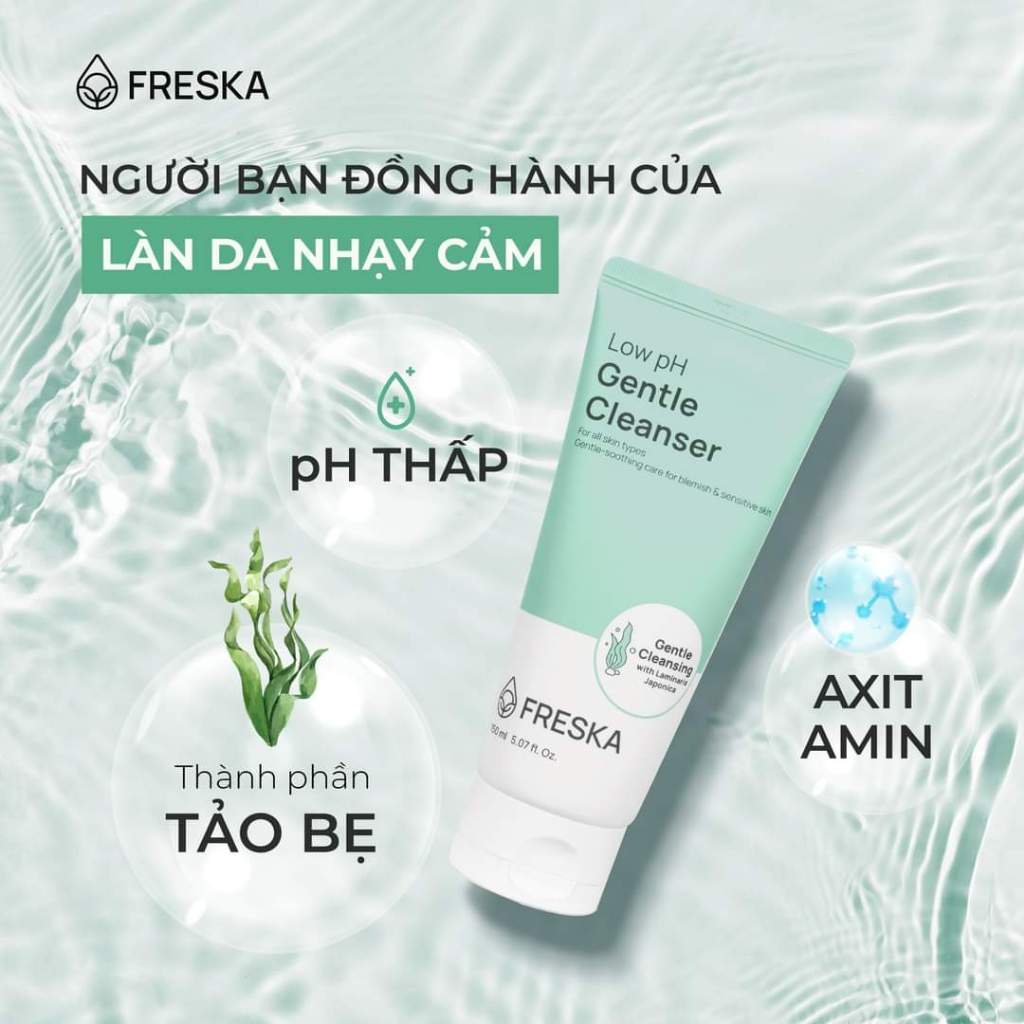 Freska Sữa rửa mặt Low pH Gentle Cleanser 150ml