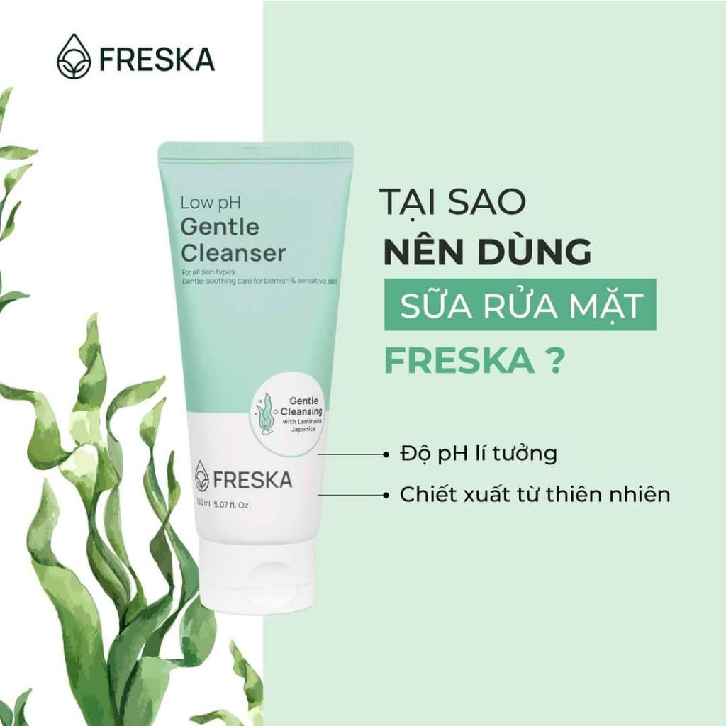 Freska Sữa rửa mặt Low pH Gentle Cleanser 150ml