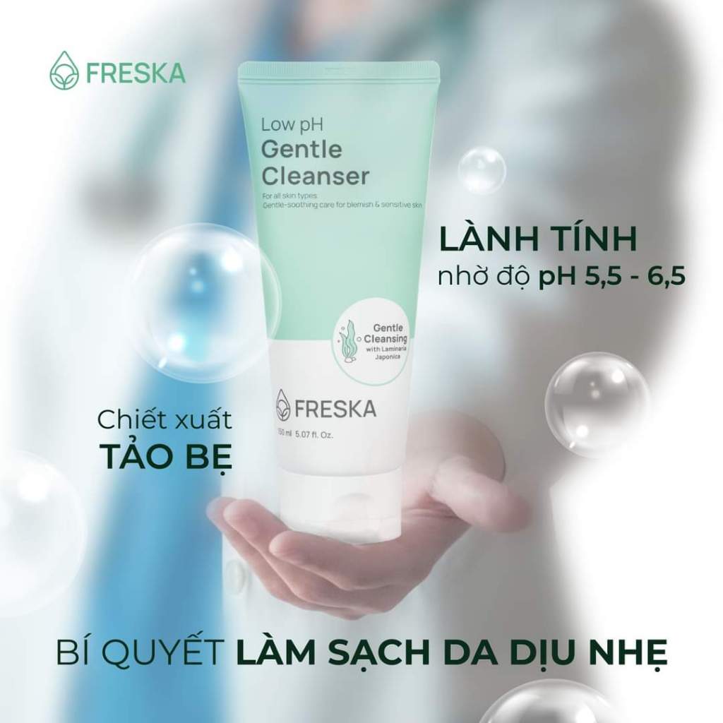 Freska Sữa rửa mặt Low pH Gentle Cleanser 150ml