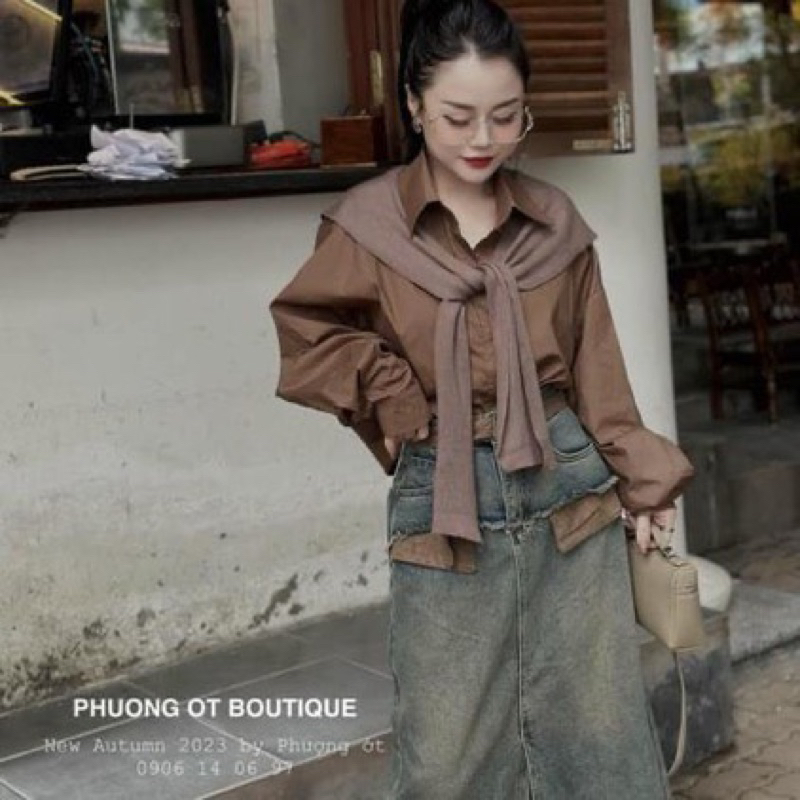 CHÂN VÁY JEAN DÁNG DÀI TÚI PHỐI 40_55kg