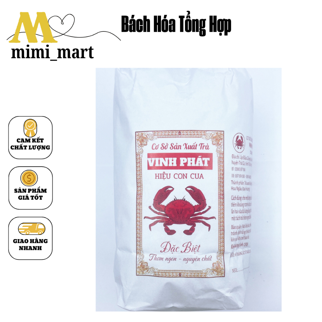 Trà Con Cua - Hiệu Trà Nổi Tiếng Trà Vinh