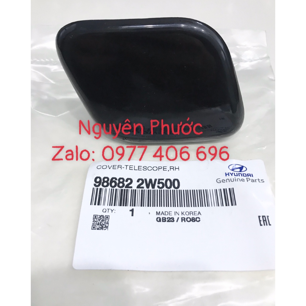 Nắp che núm rửa đèn pha HYUNDAI SANTAFE 2015 - 2018: Hàng xịn chính hãng