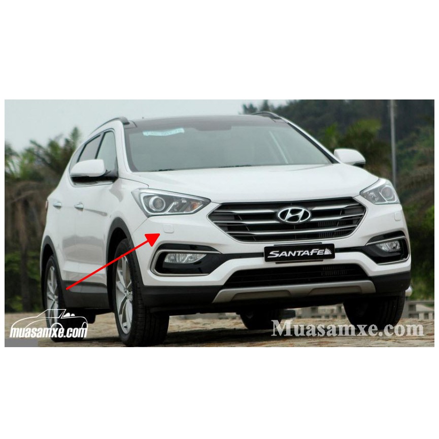 Nắp che núm rửa đèn pha HYUNDAI SANTAFE 2015 - 2018: Hàng xịn chính hãng