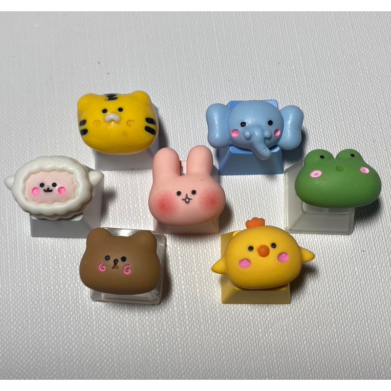 Keycap động vật nhám