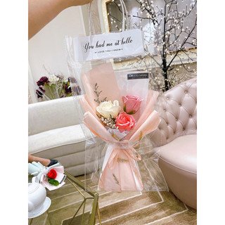 Túi đựng hoa sáp size 25x45 túi quai giấy siêu chắc chắn