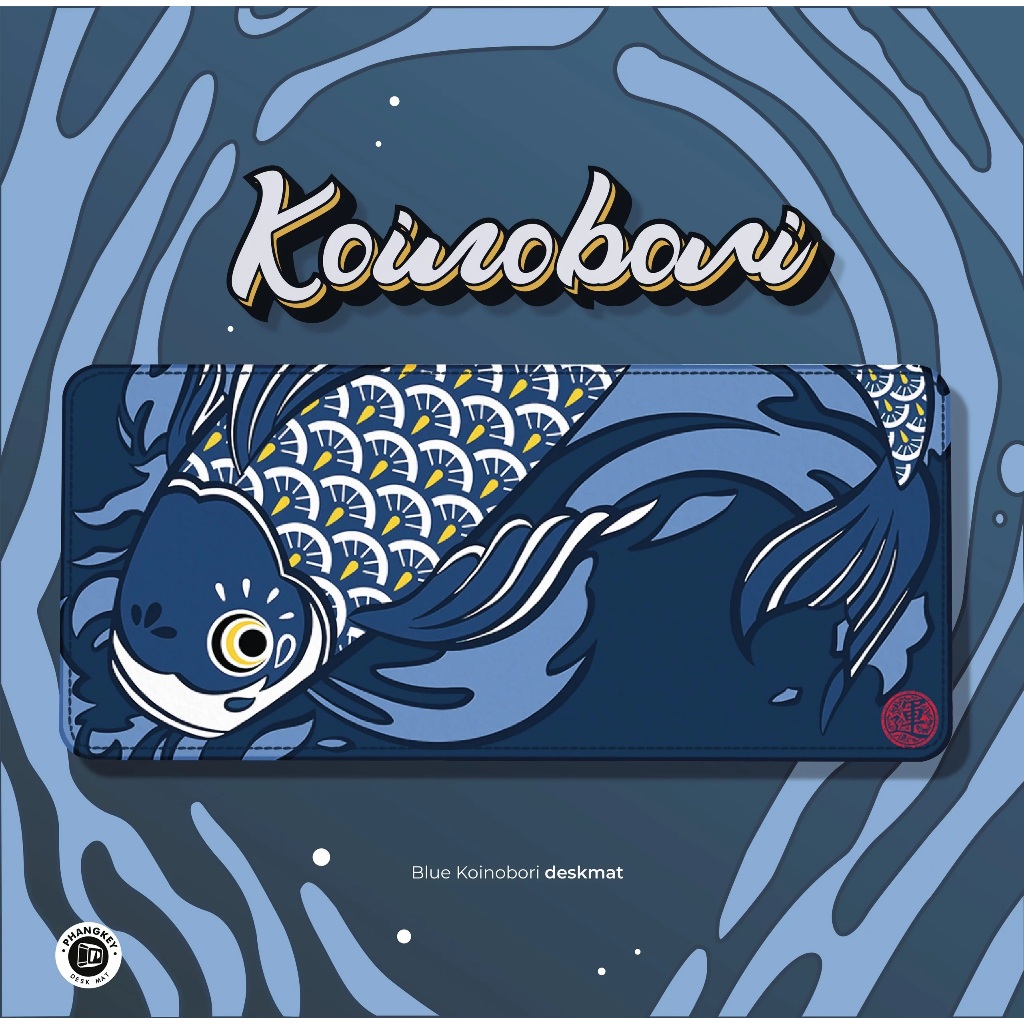 Geek Deskmat Koinobori  | Pad trải bàn Geek Koinobori | Thảm trải bàn Geek Koinobori | Koinobori