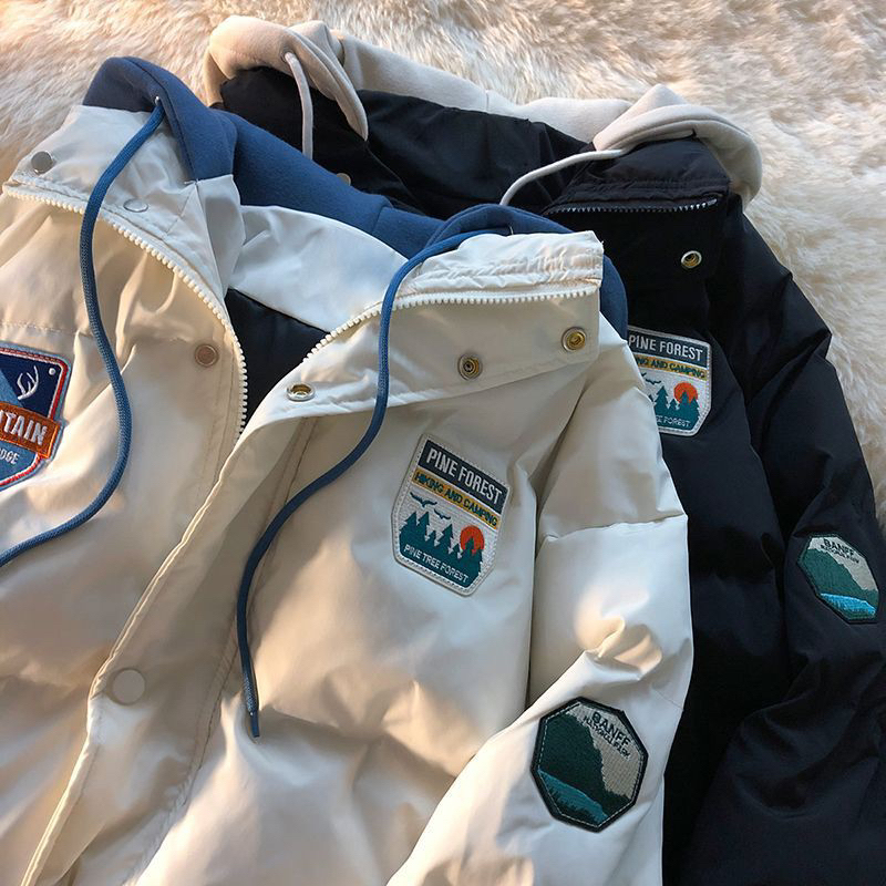 Áo khoác phao unisex.Nam nữ mũ nỉ siêu dày dặn siêu ấm áp hàng chuẩn loại 1 phong cách Hàn Quốc,MẶC Đôi Chưa Có Đánh Giá