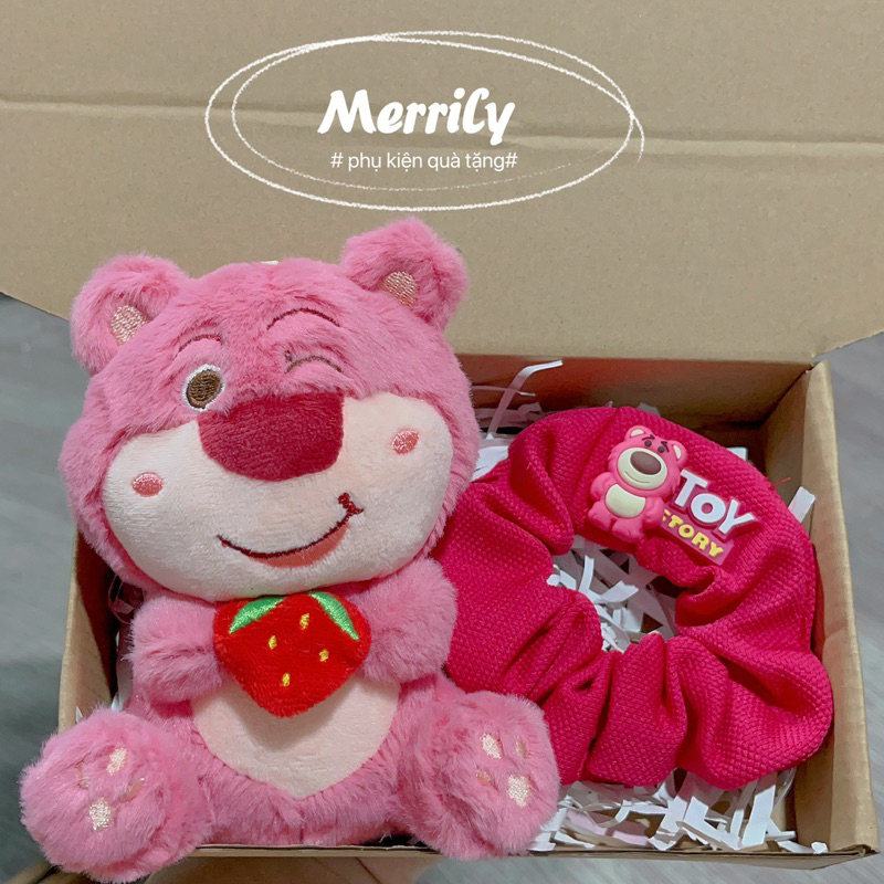 Combo sét quà tặng móc khoá gấu bông size 10-15cm nhiều mẫu hottrend kèm sscrunchiesh sinh nhật tặng bạn gái.