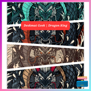 Geek Deskmat Dragon King | Pad trải bàn Geek Dragon King | Thảm trải bàn Geek Dragon King | Dragon King