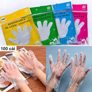 🍉Túi 100 găng tay thực phẩm, găng tay dùng 1 lần