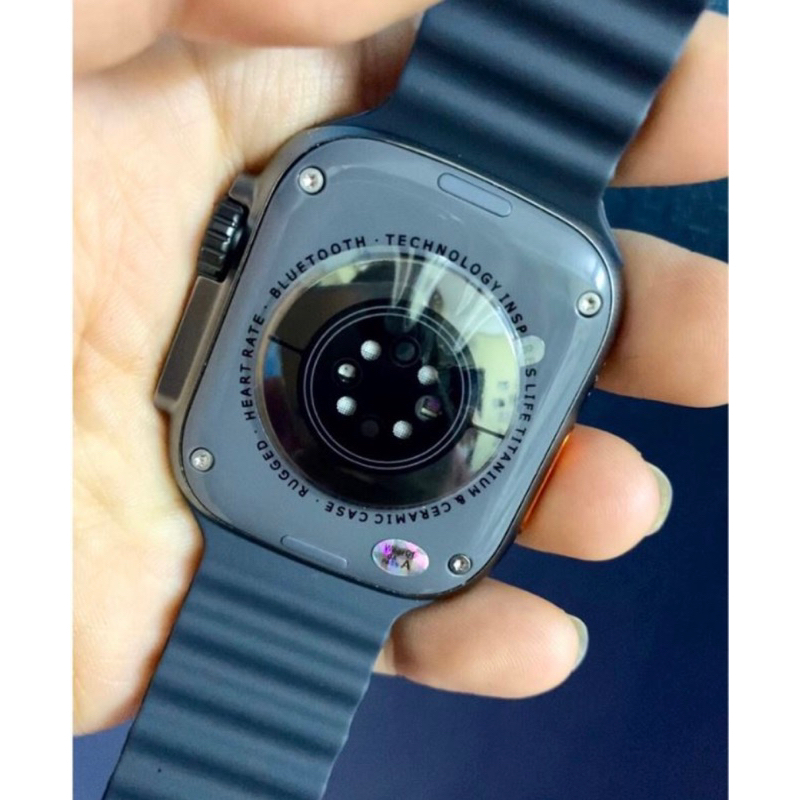 Đồng Hồ Thông Minh Ultra H12 Bản 5 chấm 2 Kết Nối Bluetooth Hỗ Trợ Theo Dõi Sức Khỏe Nghe- Gọi,dễ sử dụng BH 12 tháng.