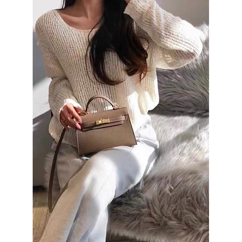 TÚI NRETRO H31107 CHÍNH HÃNG DÁNG KELLY DA MỀM SANG CHẢNH
