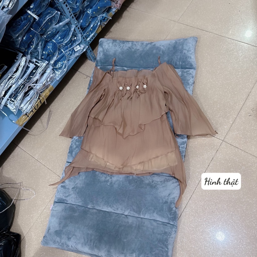 SÉT VÁY TƠ BÈO KHUY NÚT - HÀNG CAO CẤP Nhí