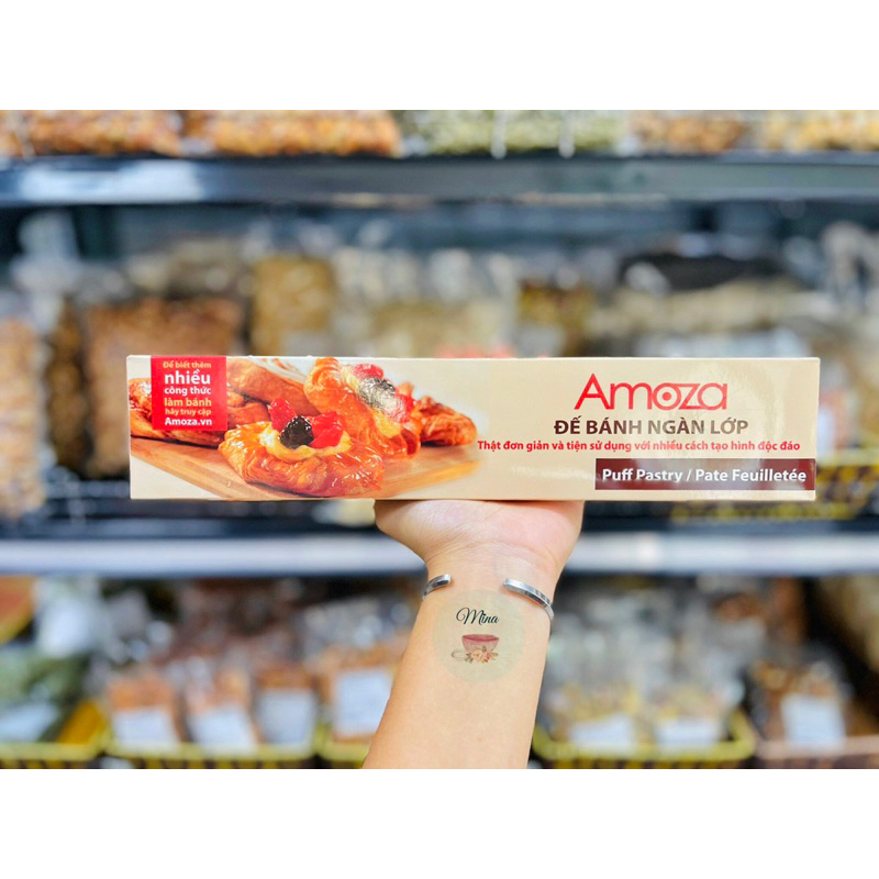 Bột bánh ngàn lớp Puff Pastry Amoza -