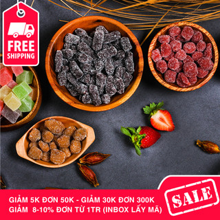 Kẹo dâu tây dâu tằm đà lạt 500g chua chua ngọt ngọt