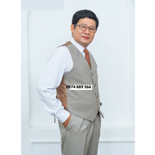Áo gile trung niên, áo lót gile cao cấp