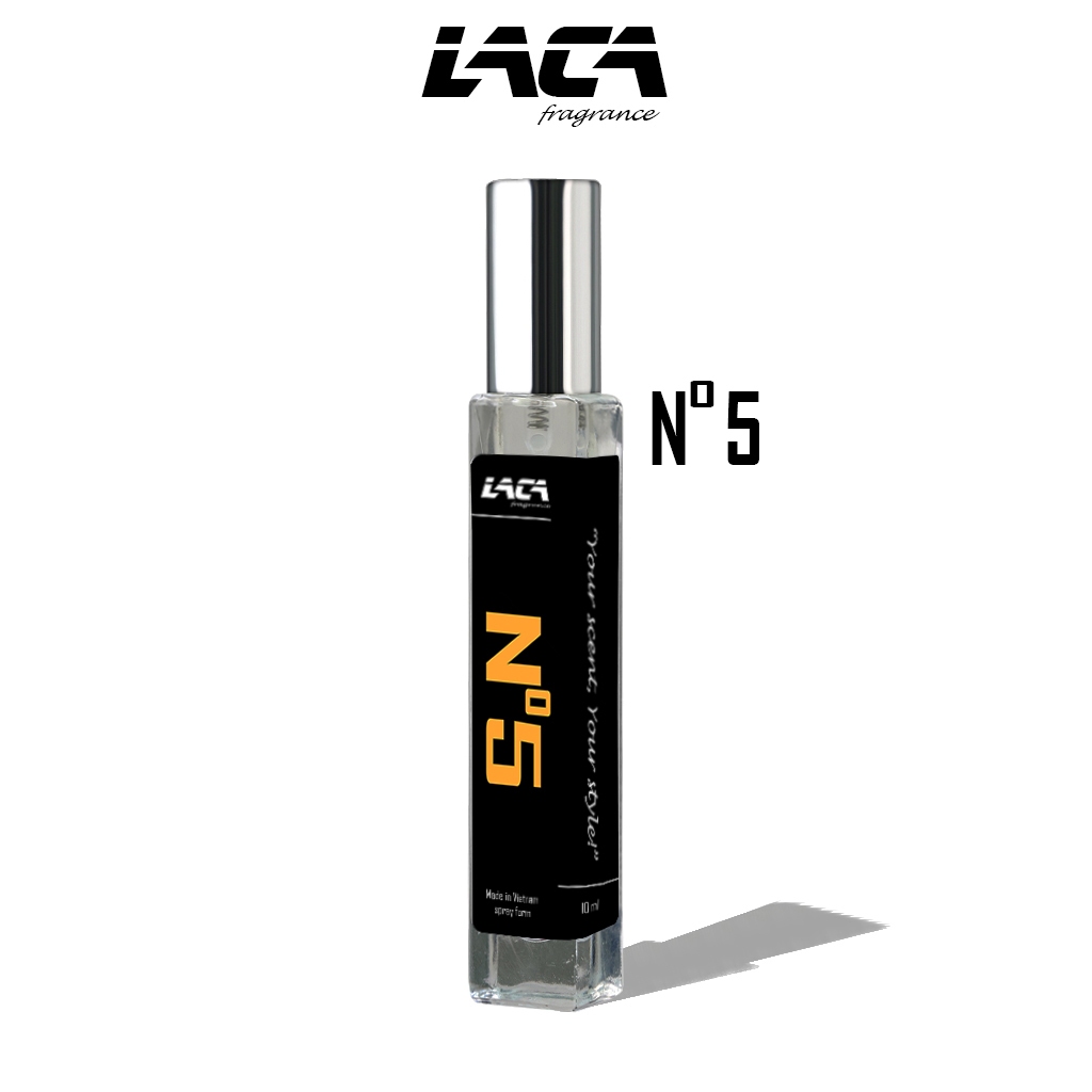 Tinh Dầu Nước Hoa Nữ LACA No5 10ml mùi hương nồng nàn, quyến rũ