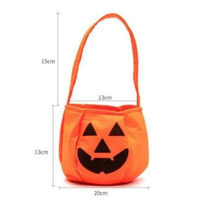 🍄 Halloween Hóa Trang Quả Bí Ngô Cho Bé. Trang Phục Bí Ngô Màu Cam Kèm Mũ Cho Bé Free Size