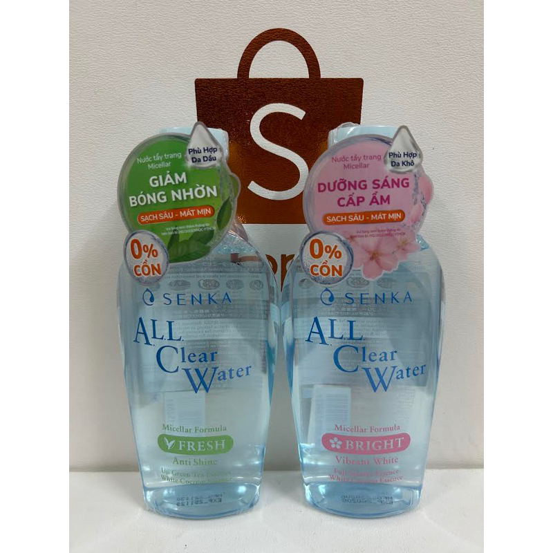 Nước tẩy trang sạch thoáng Senka A.L.L.Clear Water Fresh 230ml