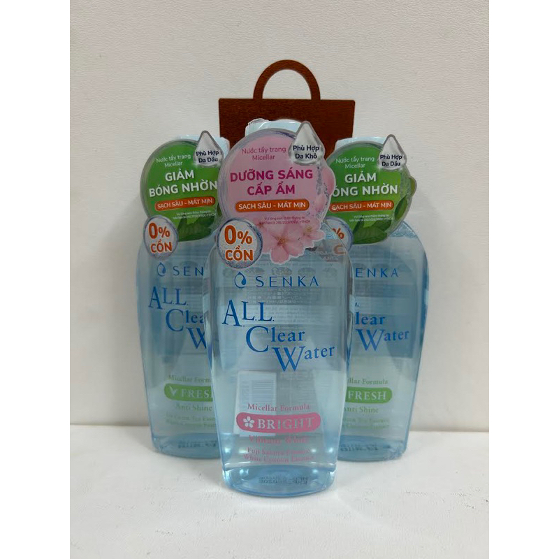Nước tẩy trang sạch thoáng Senka A.L.L.Clear Water Fresh 230ml