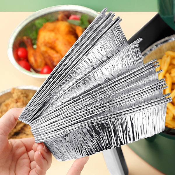 Khay giấy bạc, khay nướng bạc set 10 chiếc