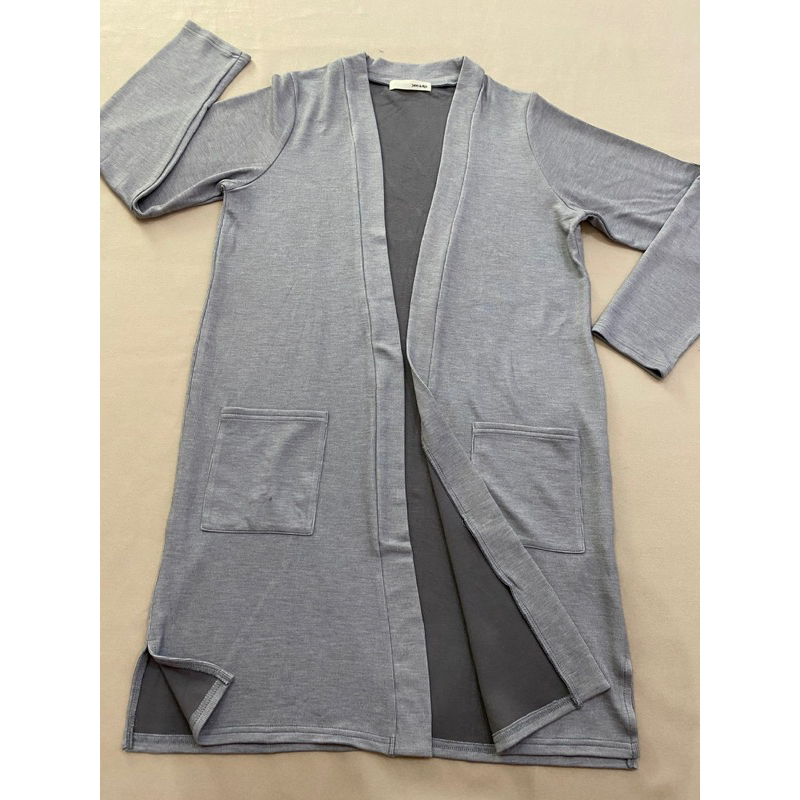 Áo khoác thun borip dáng dài  - Thanh lý vnxk