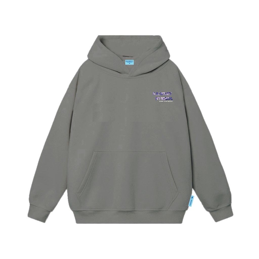 Áo hoodie nam nữ local brand, áo hoodie nỉ bông cotton 100% raindzy HD006