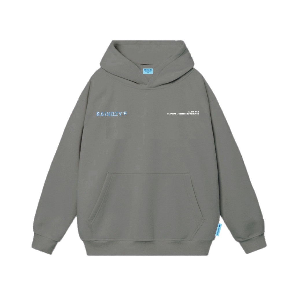 Áo hoodie localbrand nam nữ form rộng, áo hoodie nỉ bông cotton 100% oversize HD007