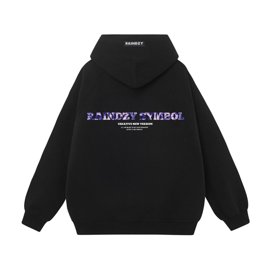 Áo hoodie nam nữ local brand, áo hoodie nỉ bông cotton 100% raindzy HD006