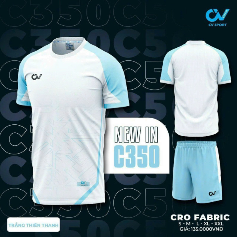 Bộ Quần Áo Thể Thao Đá Bóng Riki CV Cplus 01 - Thoáng Khí, Kháng Khuẩn - Co Giãn Đa Chiều