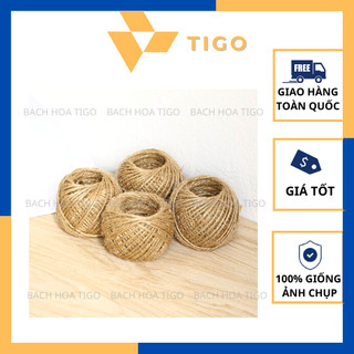 Cuộn 30 mét dây thừng / dây gai size 2mm - dùng làm đồ handmade, decor, trang trí