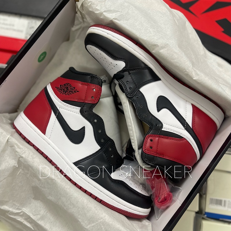 Giày Air jordan 1 High Retro Black Toe | Bản cao cấp