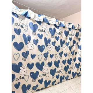  Rèm che gác trọ rèm ngăn phòng trọ có móc treo sẵn rido bằng vải polly với nhiều kích thước khác nhau 