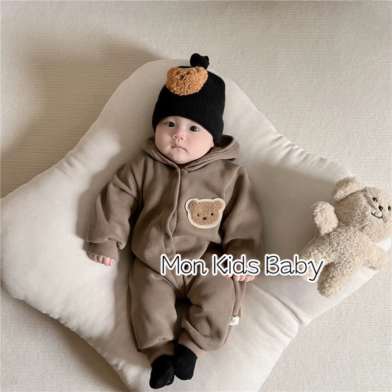 Ủ nỉ bông gấu cho bé trai và bé gái 3-12ki HÀNG ĐẸP LOẠI 1 ủ lông cho bé