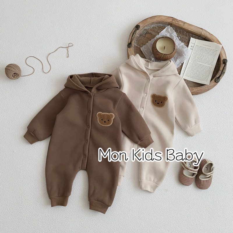 Ủ nỉ bông gấu cho bé trai và bé gái 3-12ki HÀNG ĐẸP LOẠI 1 ủ lông cho bé