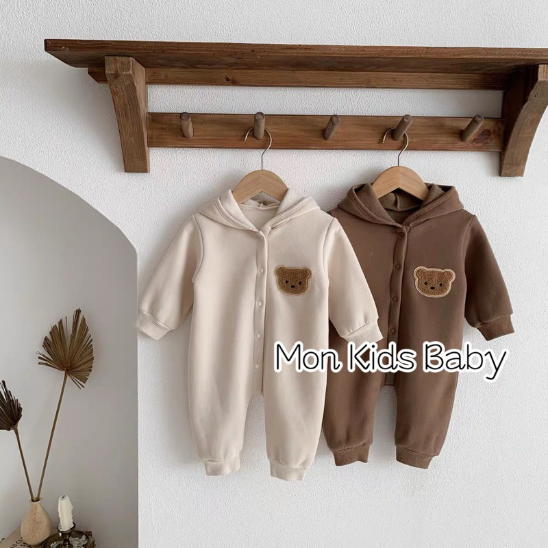 Ủ nỉ bông gấu cho bé trai và bé gái 3-12ki HÀNG ĐẸP LOẠI 1 ủ lông cho bé