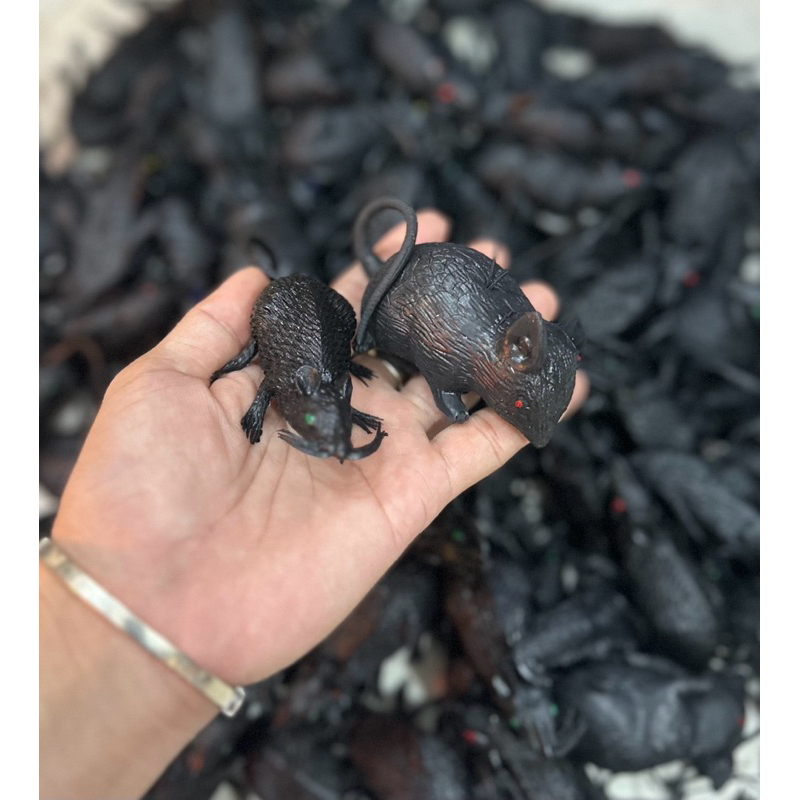 Chuột, Bọ Cạp Mềm Silicon Nhiều Kích Thước Đồ Chơi Trang Trí Halloween