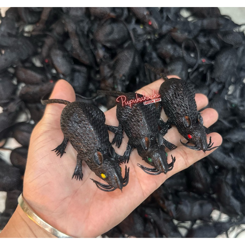 Chuột, Bọ Cạp Mềm Silicon Nhiều Kích Thước Đồ Chơi Trang Trí Halloween