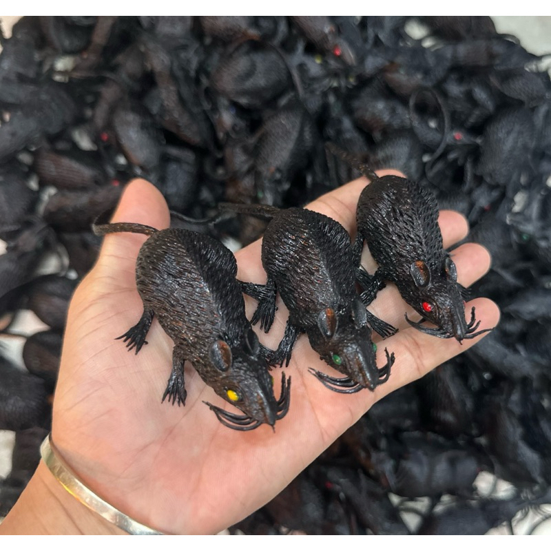 Chuột, Bọ Cạp Mềm Silicon Nhiều Kích Thước Đồ Chơi Trang Trí Halloween