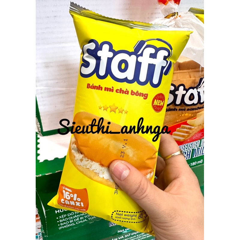 Bánh Mì Chà Bông Staff Hữu Nghị Gói 60g / 275g.
