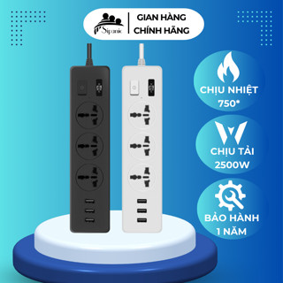 Ổ cắm điện đa năng SIPANIC Có cổng USB tiện lợi an toàn chống quá tải