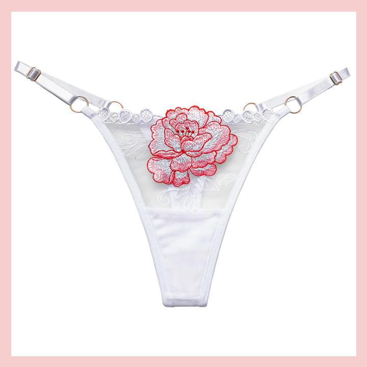 Quần lót nữ lọt khe lưới thuê hoa - Quần lót nữ sexy AQ2268