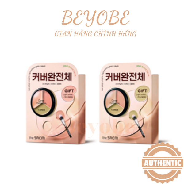 Kem che khuyết điểm The Saem Cover Perfection Triple Pot Concealer 4.5g