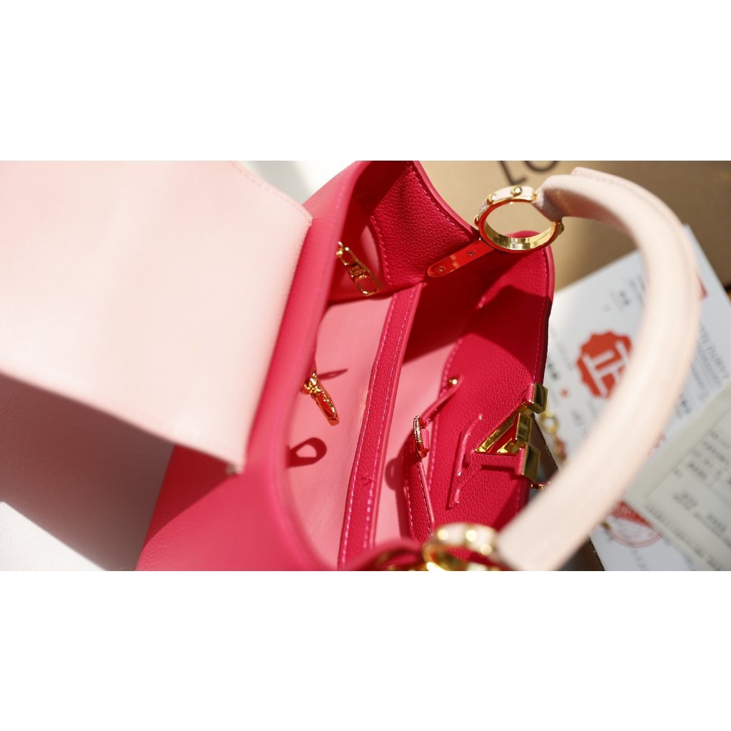 TÚI LV CAPU SZ25 DA THẬT