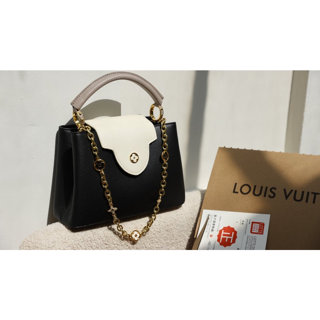 TÚI LV CAPU SZ25 DA THẬT