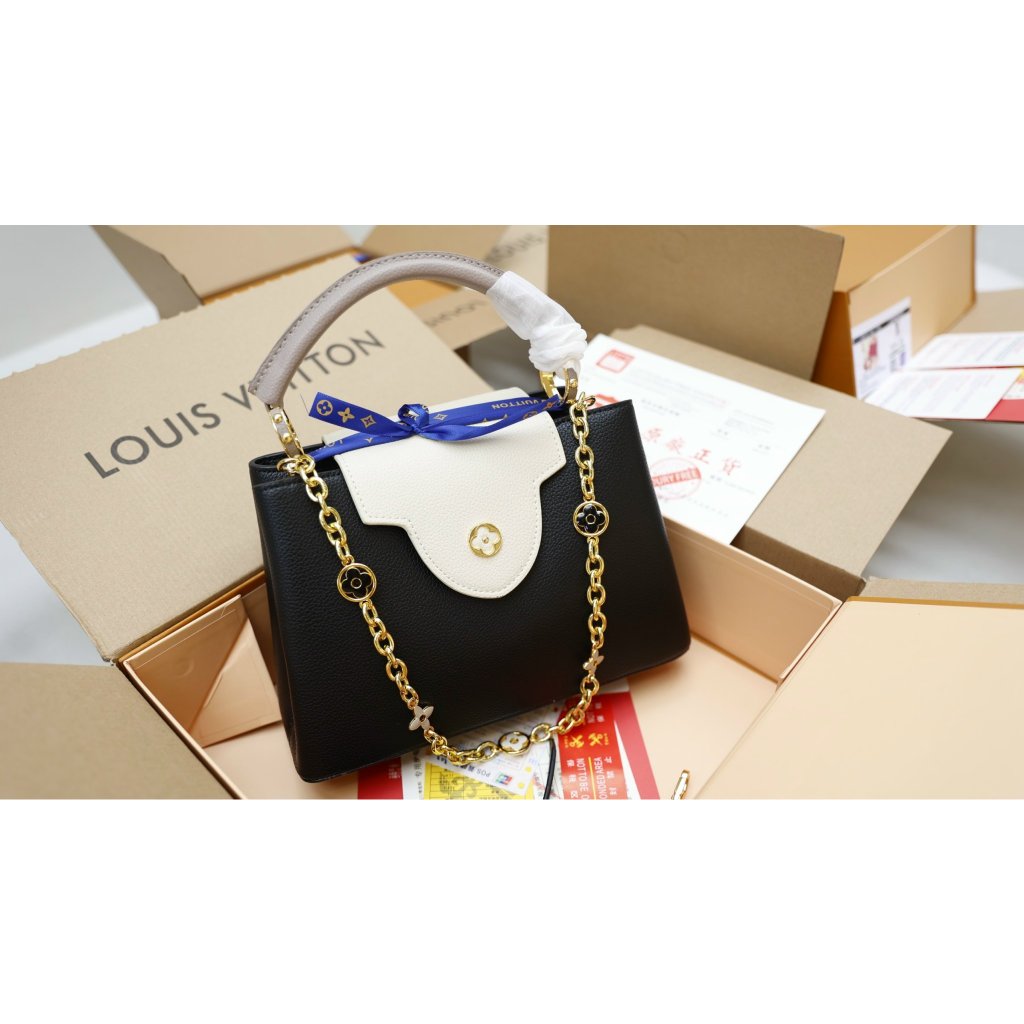 TÚI LV CAPU SZ25 DA THẬT