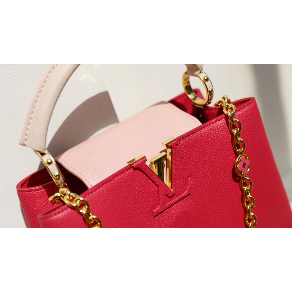 TÚI LV CAPU SZ25 DA THẬT